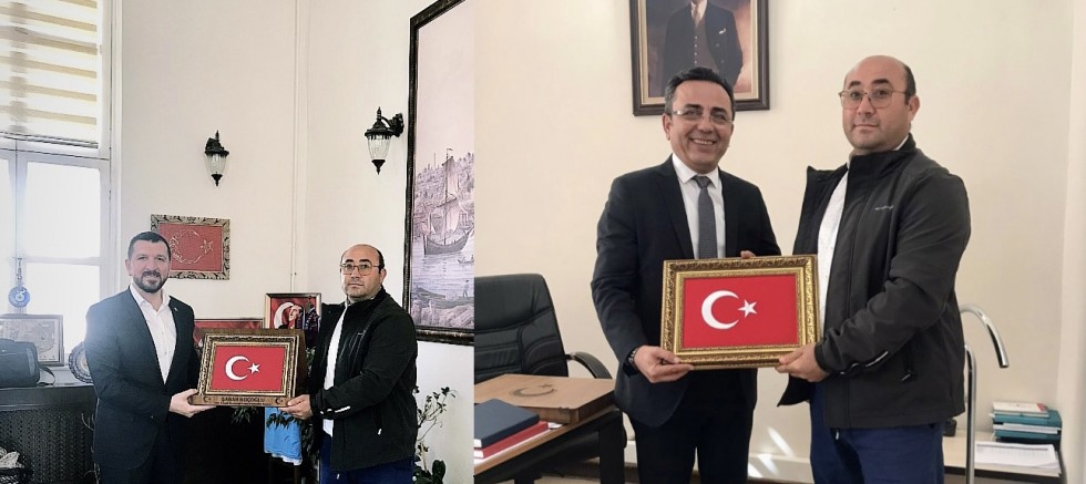 Çeşme Toki Evleri Güzelleştirme Dayanışma ve Yardımlaşma Derneği Tıp Bayramı kapsamında İzmir İl Sağlık Müdürlüğü’nü ziyaret etti