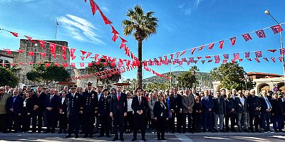 18 Mart Çanakkale Zaferi’nin 109.  Yıldönümü Çeşme’de Törenle Kutlandı