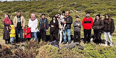 Çeşme’de 15 düzensiz göçmen yakalandı! 