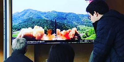 Kuzey Kore  füze fırlattı, Japonya alarma geçti!