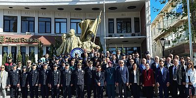 Türk Polis Teşkilatı'nın 179. kuruluş yıl dönümü Çeşme’de törenle kutlandı