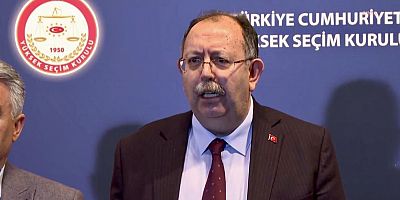 YSK Başkanı Ahmet Yener: “Milletvekili Seçimi'nin kesin sonuçlarını Resmi Gazete'ye gönderdik”