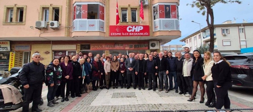 CHP Çeşme İlçe Örgütü’nde Bayram Buluşması