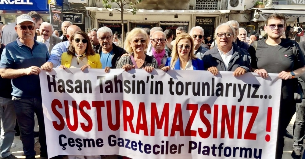 İzmirli Gazetecilerden “Sansüre Hayır, Habere Özgürlük” yürüyüşü!