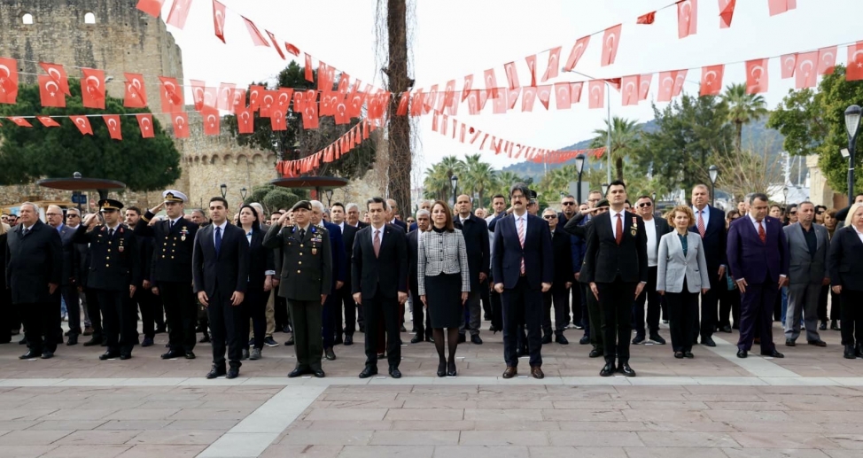 18 Mart Çanakkale Zaferi’nin 111. Yıl Dönümü Çeşme’de Törenlerle Anıldı