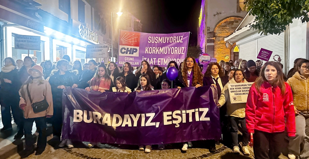 8 Mart’ta Çeşme Meydanı Kadınlarındı