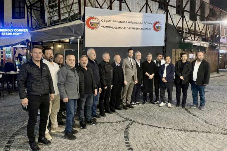 Afyonkarahisarlılar Çeşme’de İftar Sofrasında Buluştu