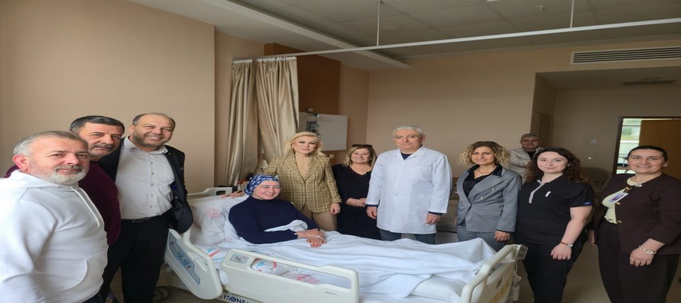 AK Parti İzmir Milletvekili Şebnem Bursalı’dan geçmiş olsun ziyareti