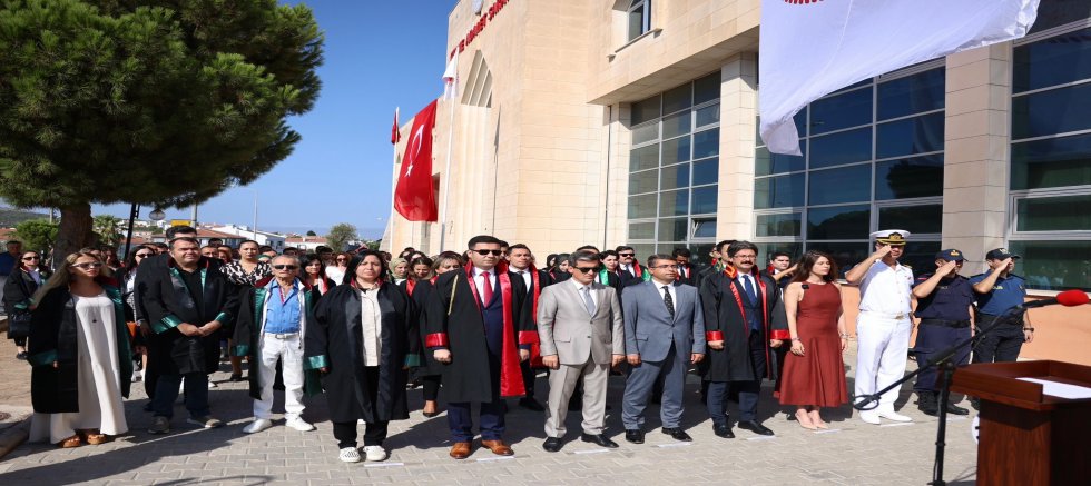 Çeşme Adliyesi’nde 2025-2026 Adli Yıl Açılış Töreni