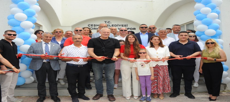 Çeşme Belediyesi’nden Gençliğe Anlamlı 19 Mayıs Armağanı 