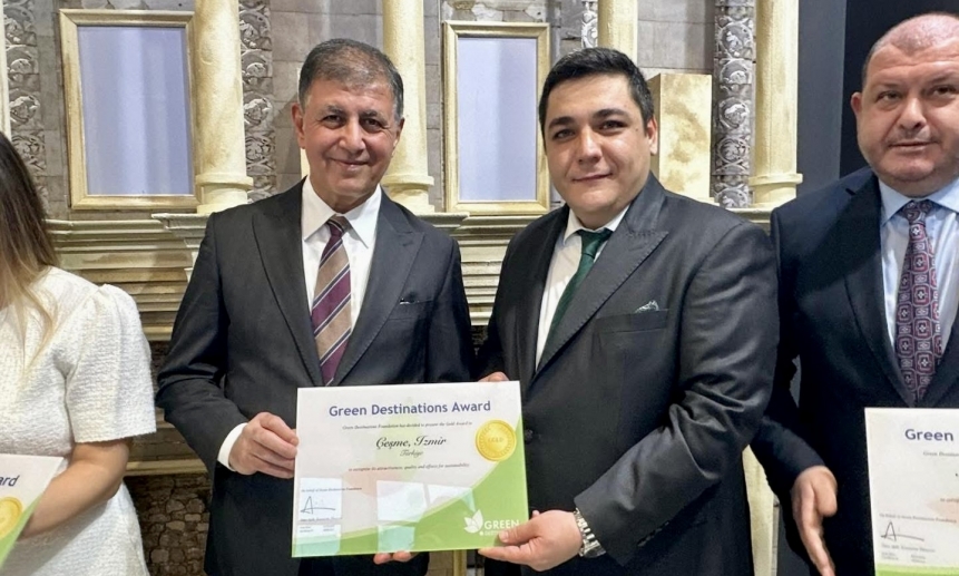 Çeşme Belediyesi’ne Sürdürülebilir Turizmde Altın Ödül