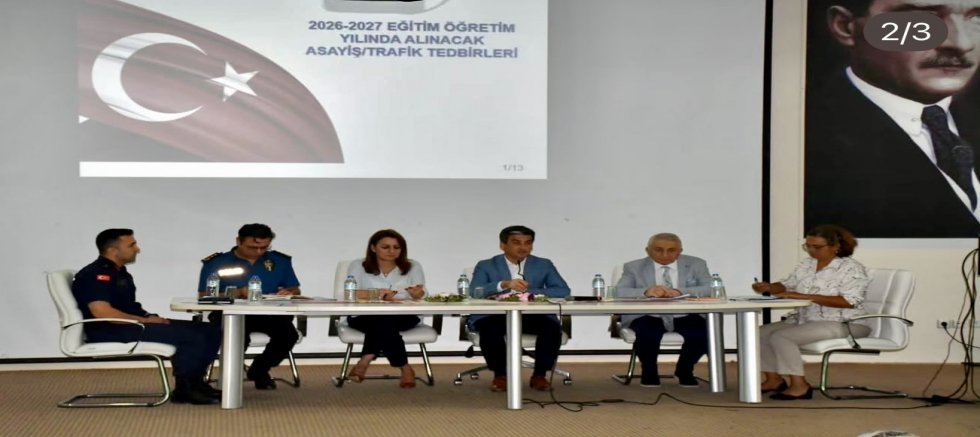 Çeşme’de Okul Güvenliği Masaya Yatırıldı