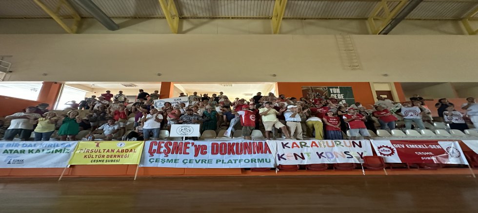 Çeşme’de Sabancı’ya Üçüncü Kez “Dur” Denildi