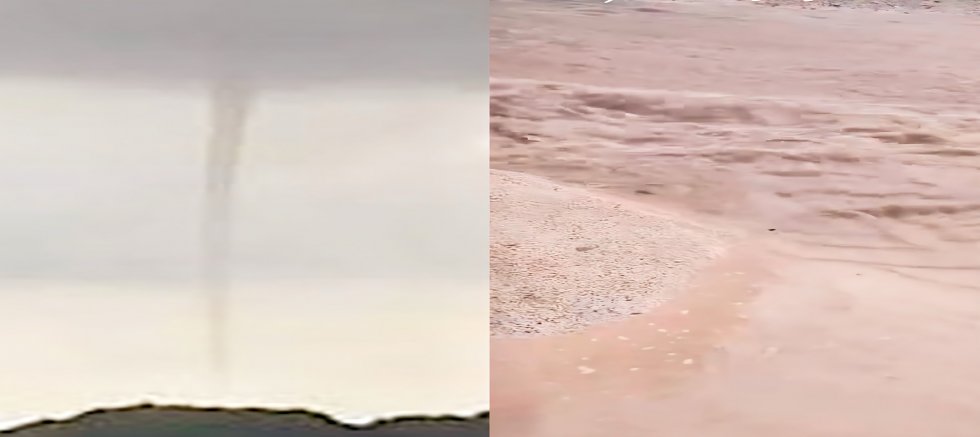 Çeşme’de sağanak yağış etkili oldu