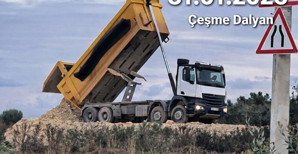 ÇEŞME’DE VAHŞİ HAFRİYATA GEÇİT YOK: “Çevre suçu işleniyor”