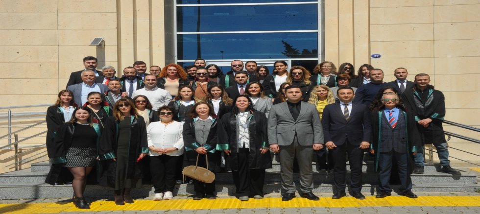 Çeşme’de Yargı Mensupları Avukatlar Günü’nde Buluştu