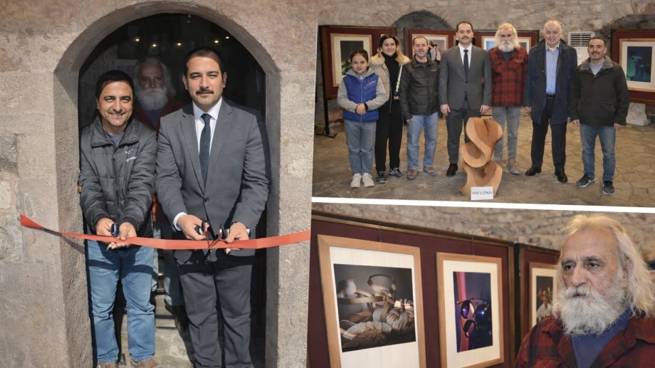 ÇEŞME KALESİ’NDE EMEL NİLGÜN SÜLDÜR’ÜN “STILL LIFE” SERGİSİ AÇILDI