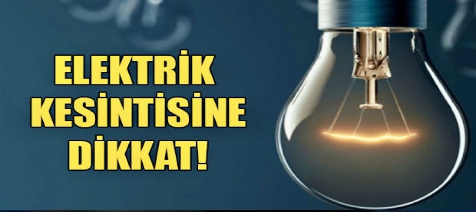 Çeşme ve Alaçatı’da 2 Ekim’de Planlı Elektrik Kesintisi