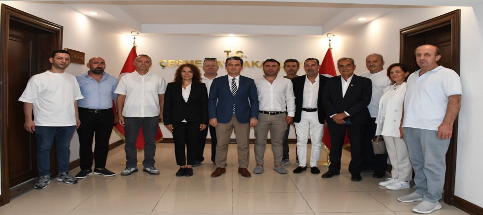 CHP Çeşme’den Kamu Kurumlarına Ziyaret