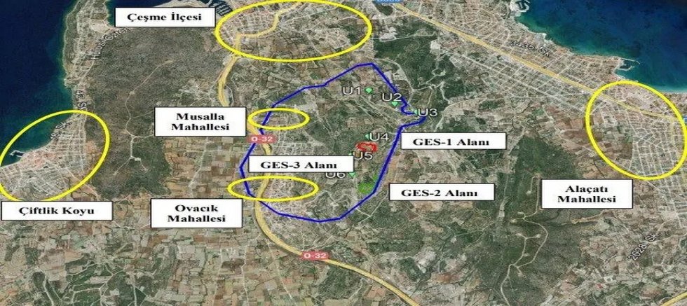 İlk Başvuru İptal Edilmişti: Çeşme’de 89 Milyon TL’lik GES Projesi İçin ÇED Süreci Yeniden Başlatıldı