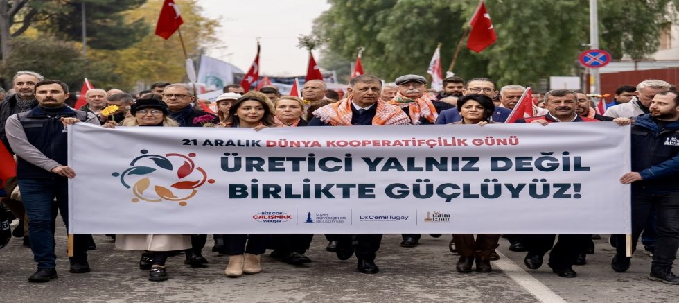İzmir’de Dünya Kooperatifçilik Günü coşkuyla kutlandı