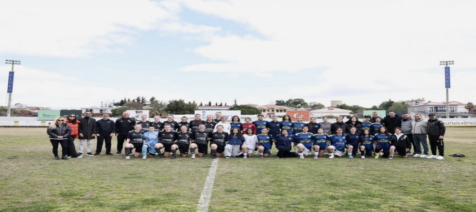 Kadın futbolunda uluslararası dostluk maçı 