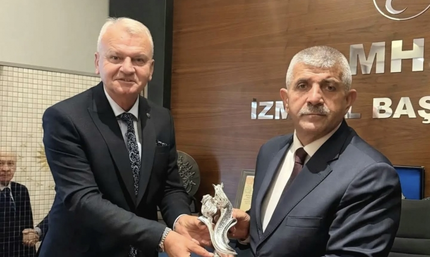 MHP Çeşme’den Veysel Şahin’e destek: “İl başkanımızın yanındayız”