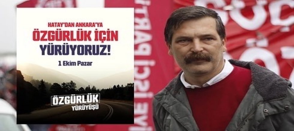 TİP, Hatay'dan Ankara'ya yürüyüş başlatıyor!