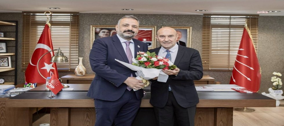Tunç Soyer, CHP İzmir İl Başkanı ve Yönetimini Ziyaret Etti
