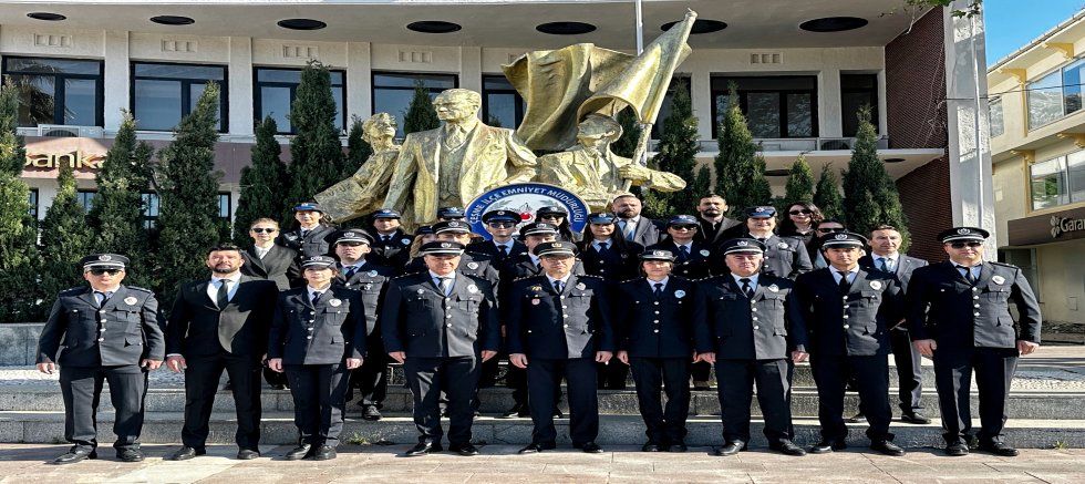 Türk Polis Teşkilatı’nın kuruluşu Çeşme’de törenle kutlandı