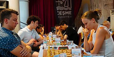 10. ÇEŞME ULUSLARARASI AÇIK SATRANÇ TURNUVASI BAŞLADI