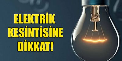 17 Aralık Salı Günü Çeşme'de Elektrik Kesintisi! 