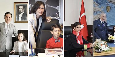 23 Nisan’da Çeşme’de Makamlar Çocuklara Emanet Edildi