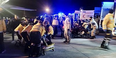 54 yaralı depremzede Kahramanmaraş’tan İzmir'e getirildi