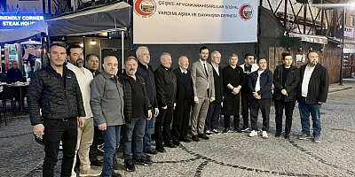 Afyonkarahisarlılar Çeşme’de İftar Sofrasında Buluştu