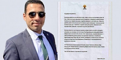 AK Parti Çeşme İlçe Başkanı Saffet Dinçalp istifa etti!