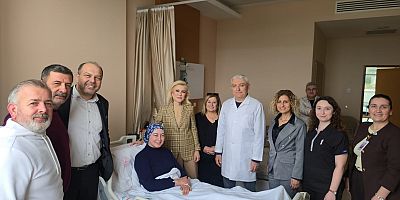 AK Parti İzmir Milletvekili Şebnem Bursalı’dan geçmiş olsun ziyareti