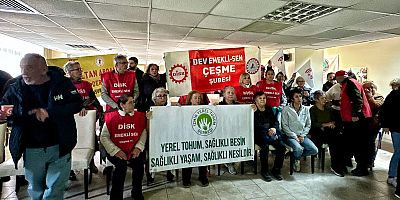 Alaçatı’da Halk Direndi, ÇED Toplantısı İptal Edildi
