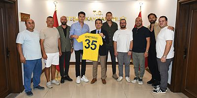 Alaçatı Spor Kulübü’nden Çeşme Kaymakamı Maraşlı’ya Ziyaret!