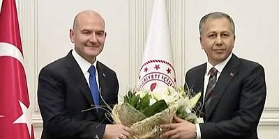 Ali Yerlikaya görevi Süleyman Soylu’dan devraldı