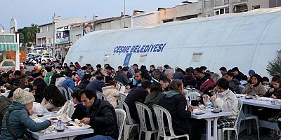 Başkan Oran iftar sonrasında vatandaşlarla bir araya geliyor