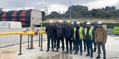 Çalışmalar tamamlandı, doğalgaz Çeşme’de!