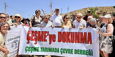Castello Fontana Projesi’nin ÇED Toplantısı Çeşmeli Çevreciler Tarafından Yaptırılmadı