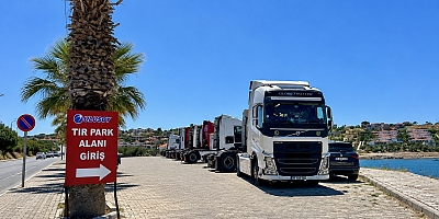 ÇEŞÇEP; “Çiftlikköy Sahil Yolunda, Kamusal Alan TIR Parkına Dönüştürüldü”