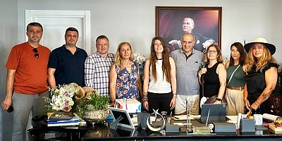 ÇEŞÇEP’den Çeşme Belediye Başkanı Lal Denizli’ye  Tebrik Ziyareti