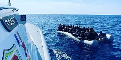 Çeşme açıklarında düzensiz göçmen operasyonu