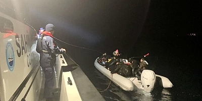 Çeşme Açıklarında Göçmen Operasyonu