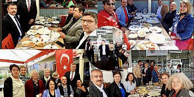 Çeşme Atatürkçü Düşünce Derneği Dayanışma Kahvaltısı Düzenledi