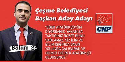 ÇEŞME BELEDİYESİ BAŞKAN ADAY ADAYI BURAK ATASEFA RÖPORTAJ
