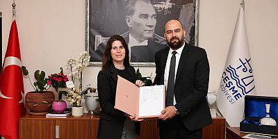 Çeşme Belediyesi ile Türkiye Satranç Federasyonu arasında iş birliği protokolü imzalandı  